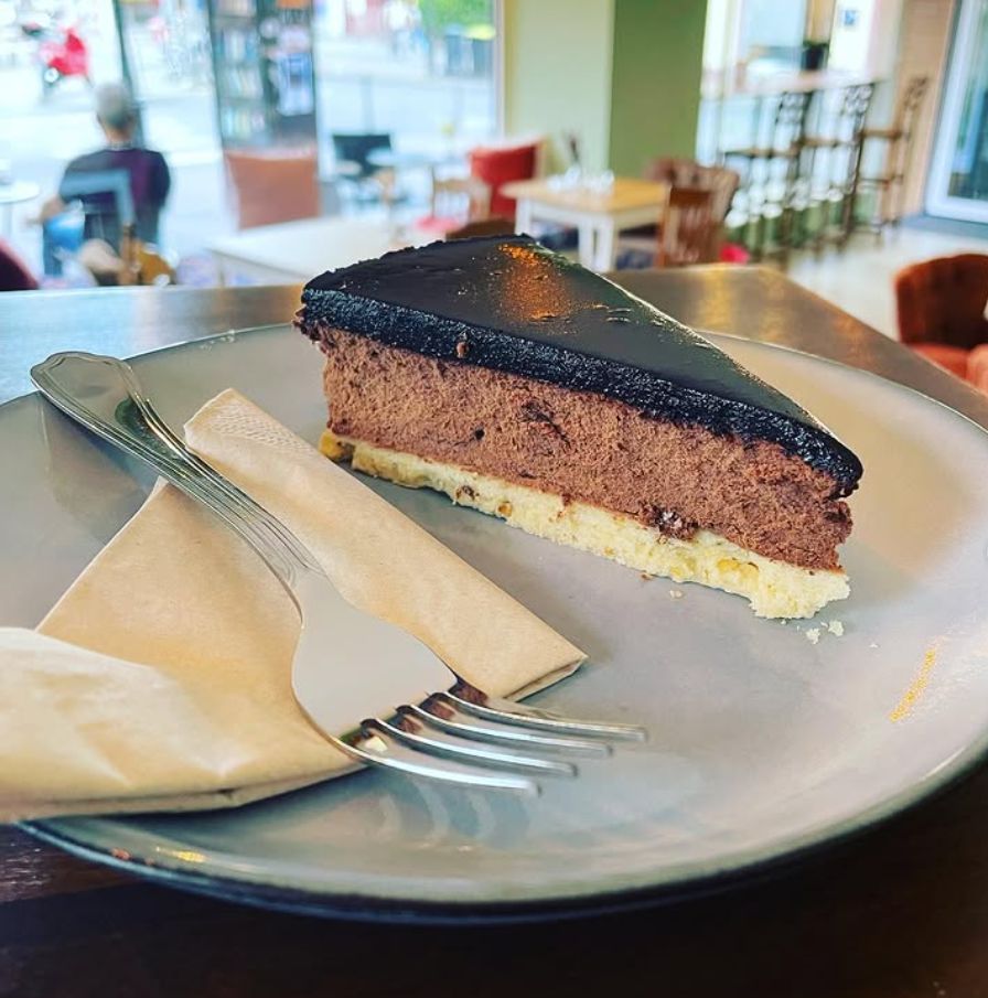 Vegan frühstücken im Café Wolke