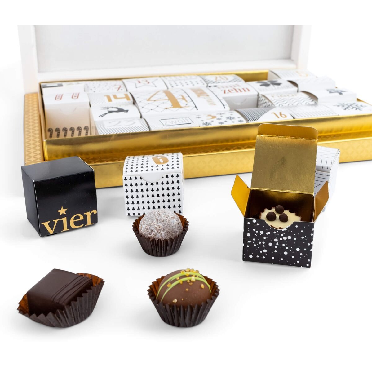 Bengelmann Premium Pralinen Adventskalender 2025 – vegan & edel
