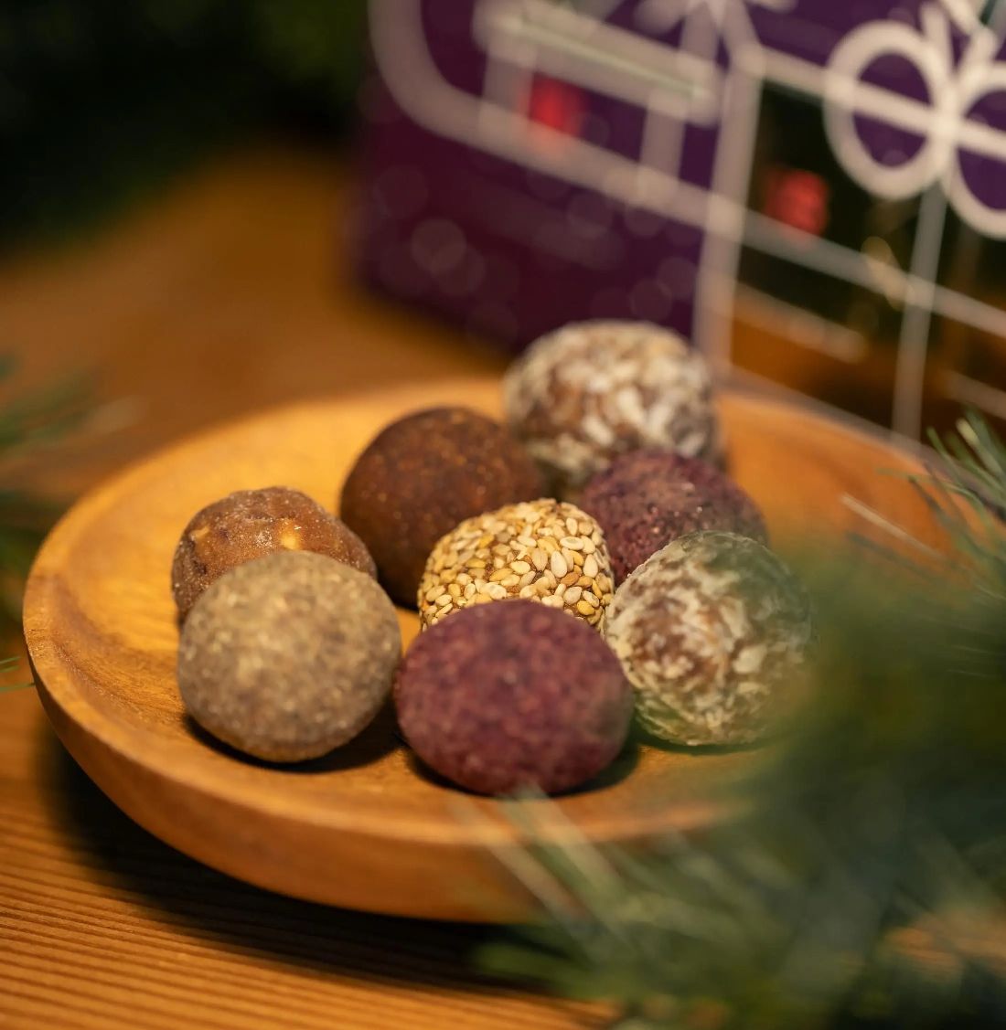 Veganer Bio Dattel-Trüffel Adventskalender von El Puente