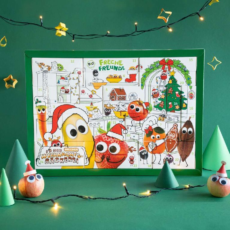 Veganer Adventskalender von Freche Freunde