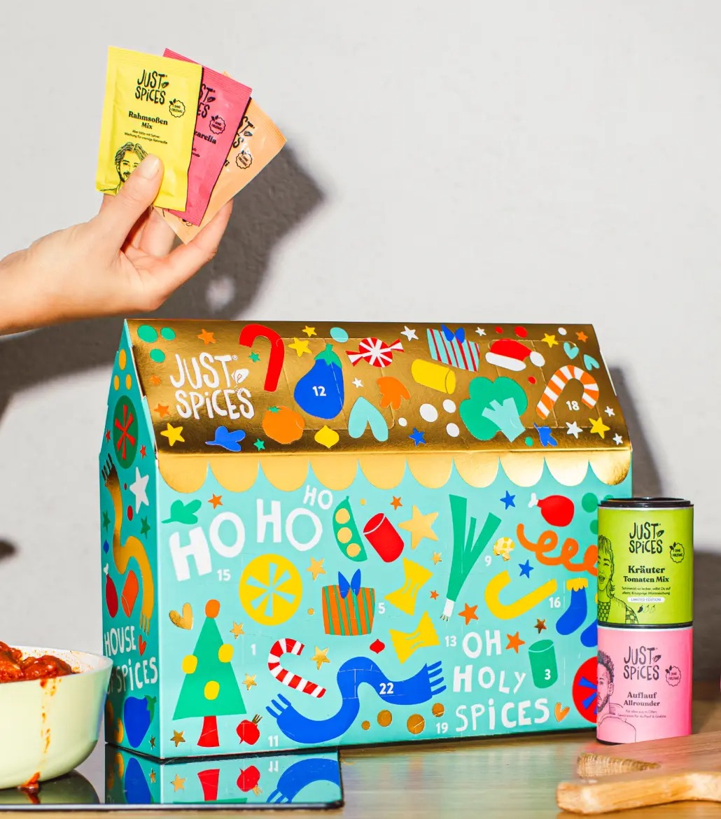 Veganer Adventskalender von JustSpices