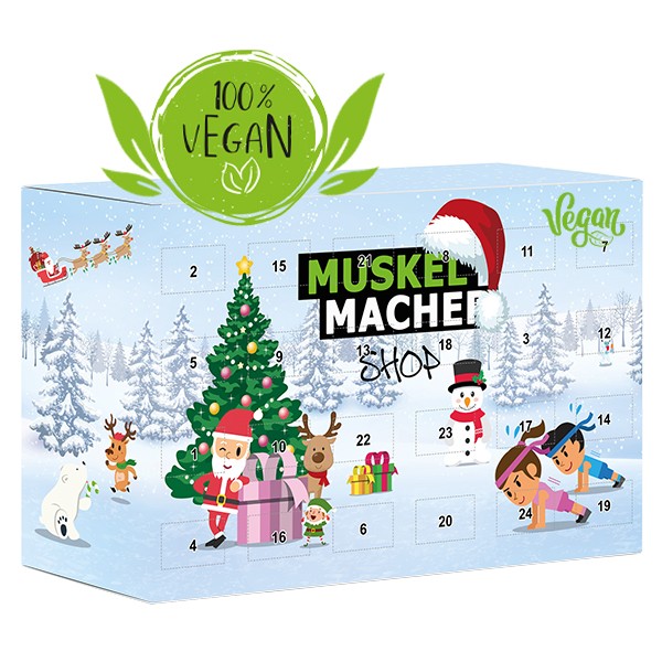 Veganer Adventskalender von Muskelmacher