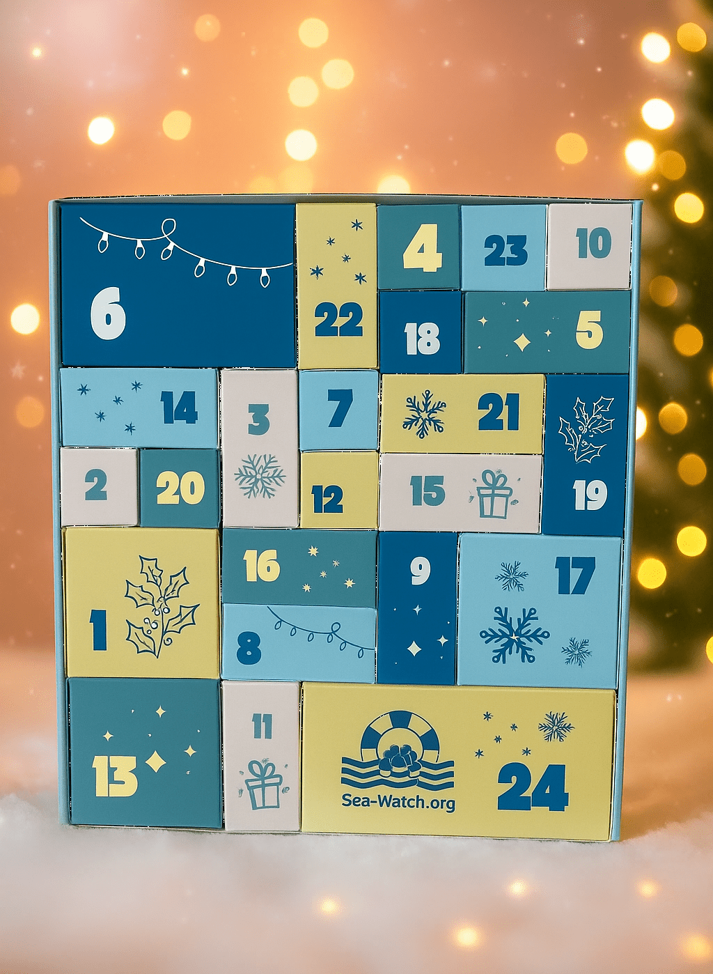 Sea-Watch Adventskalender 2025 – vegan, nachhaltig & fair produziert