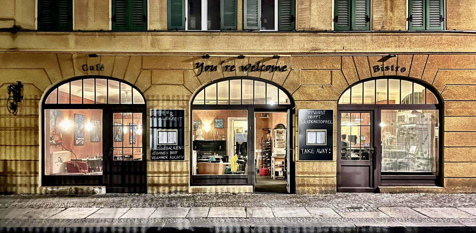 Café/Bistro You’re welcome