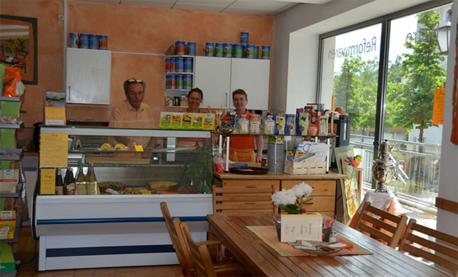 Bistro im BioMarkt Renner