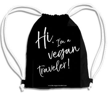 Gymbag Hi, I'm a vegan traveler!